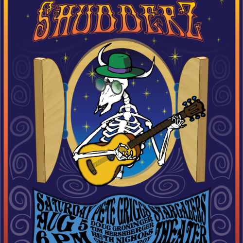 The Shudderz Concert Poster